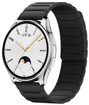 Uplifted Finds Silicone Magnetic Band For 22mm Samsung Galaxy & Huawei Watches 22 Mm black