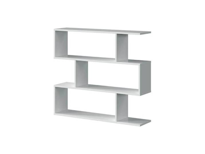 CALICOSY - Étagère avec 3 niveaux L110 cm - Athena - Blanc