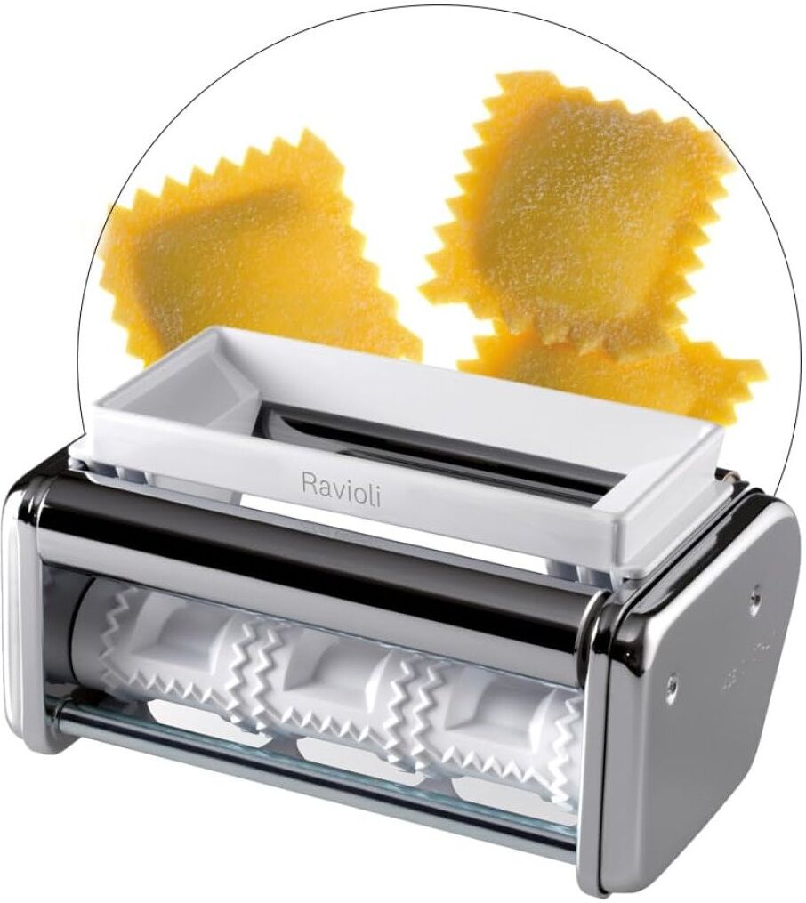 Accessorio macchina pasta Marcato AR 150 OLI Ravioli Silver e White
