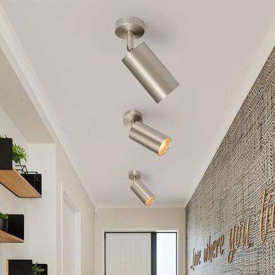 Chandelierias Modern Brass 1-Light Ceiling Spotlight - Adjustable