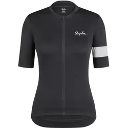 Rapha, Herren, Velotrikot, Core Women's Cycling Jersey (XS), Schwarz, XS