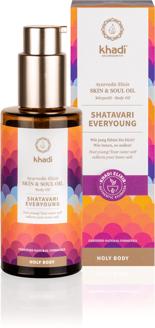 Khadi Shatavari Anti-Aging Ayurvedic Body Oil 10 ml