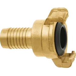 GEKA plus Schlauchstück ''2000'' 5/8''-16mm, MS, drehbar