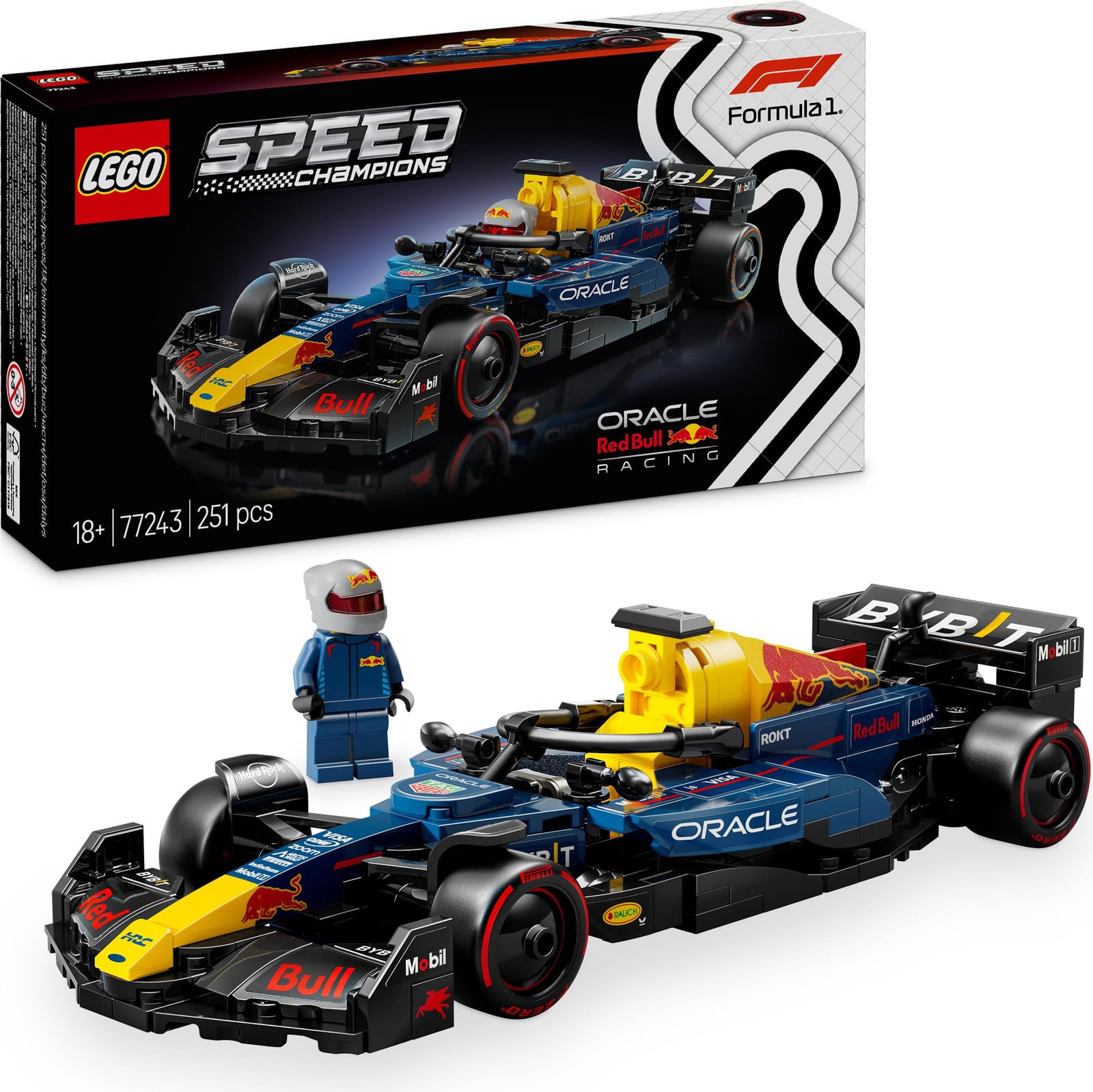 LEGO Speed Champions Oracle Red Bull Racing RB20 Formule 1-raceauto 76919
