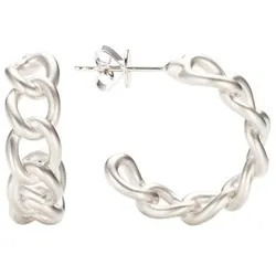 PLATINITY Ohrstecker sandgestrahlt mind. 3,4g Platin 999/950