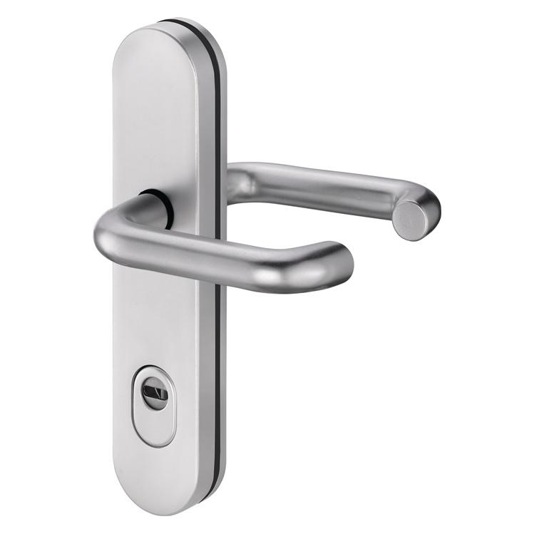 EDI Schutzgarnitur Logo 8755/9203 Aluminium F1 92 mm 65-75 mm (Türgriff) (8755/9203/01)