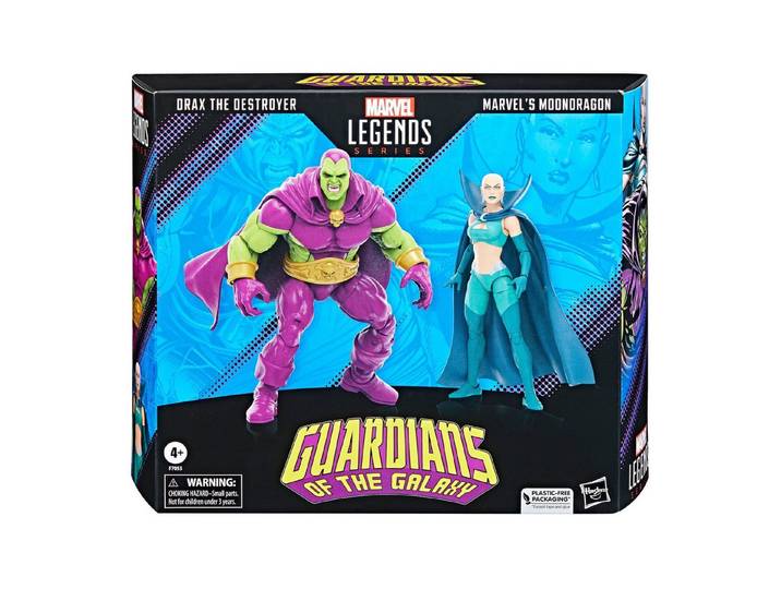 Hasbro Actionfigur Marvel Legends Guardians of the Galaxy Drax the Destroyer & Marvel's M
