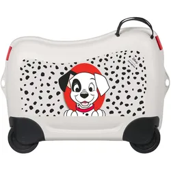 Samsonite DREAM2GO DISNEY RIDE-ON SUITCASE DISNEYPATCH Reisegepäck für Kinder, Koffer, Weiss, Mehrfarbig