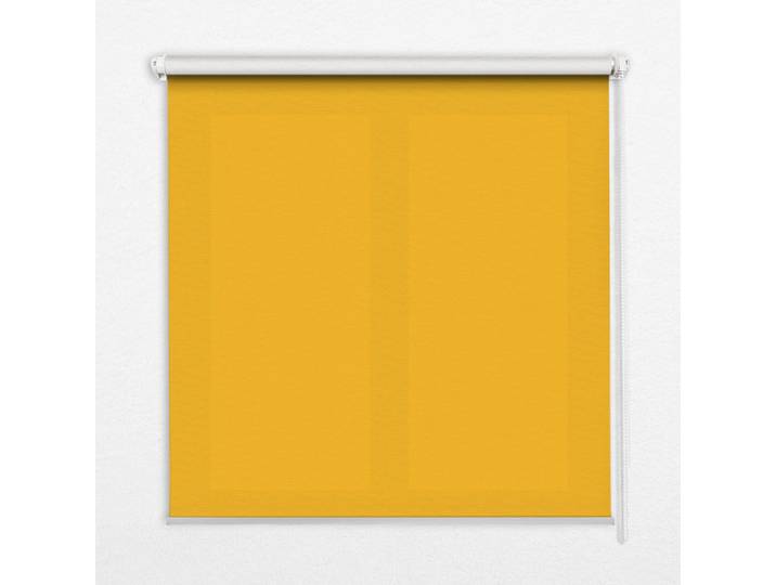 Tulup Innenrollo - Fensterrollo - Rollo - 80x140 cm - Orange, Kunststoff, Rechteckig, 80x140x0.5 cm, Heimtextilien, Vorhänge, Rollos