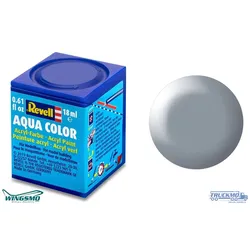 Revell Modellbaufarben Aqua Color Grau seidenmatt 18ml RAL 7001 36374