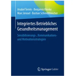 Integriertes Betriebliches Gesundheitsmanagement, Fachbücher von Anabel Ternès, Bastian Schmidtbleicher, Benjamin Klenke, Marc Jerusel