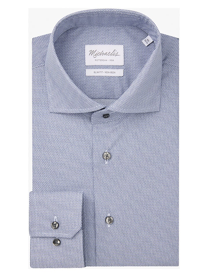 Michaelis Hemd in Blau - 42
