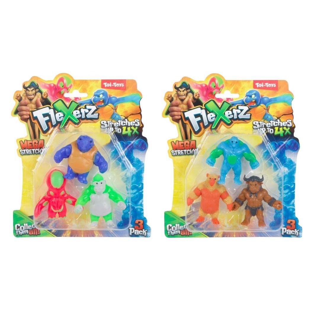Toi-Toys Anti Stress Figur Flexerz 6cm - 3St. (68960320)