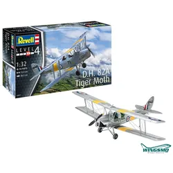 Revell Flugzeuge D.H. 82A Tiger Moth 03827