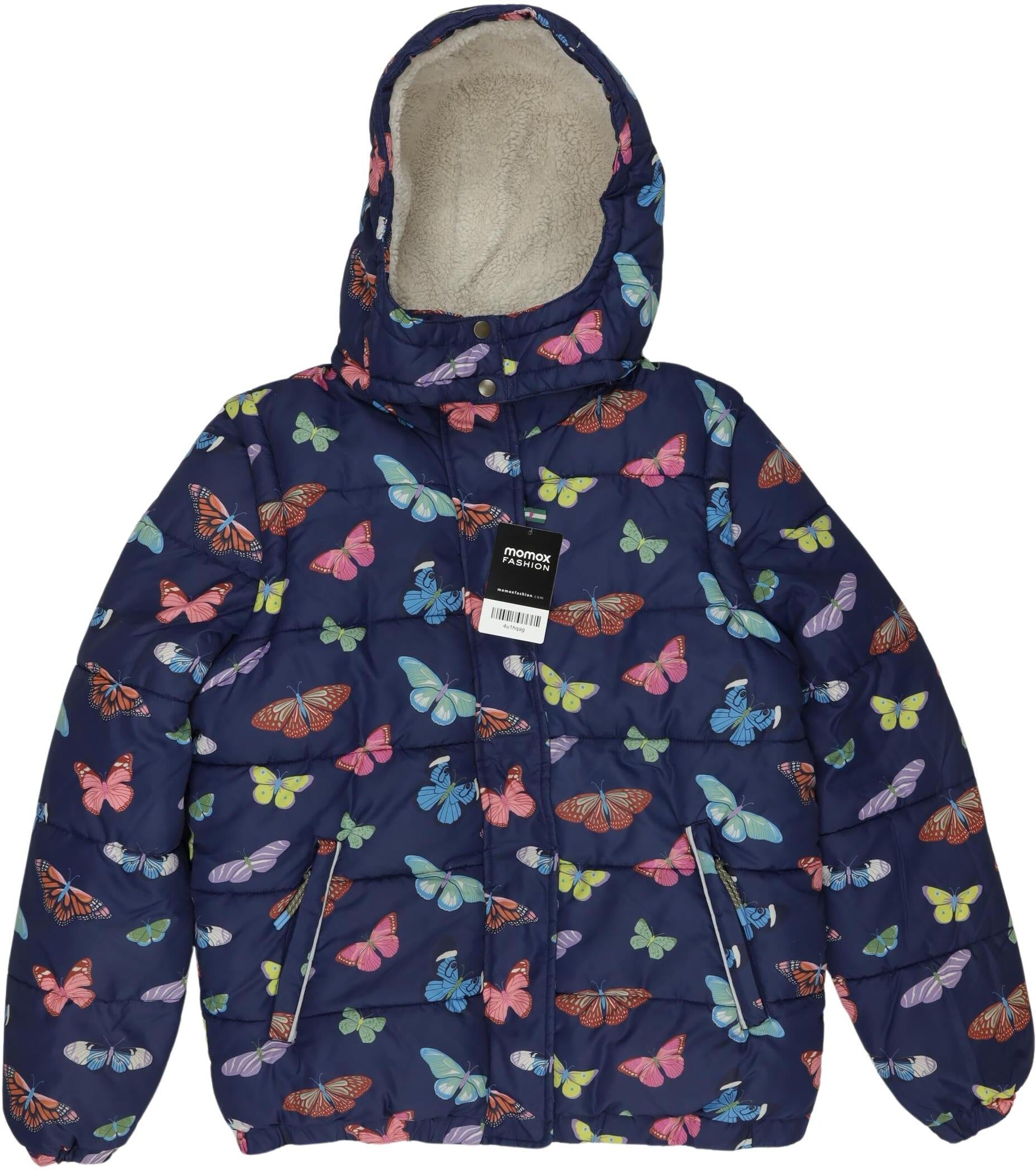 Boden Mädchen Jacke oder Mantel, Marineblau, Gr. EU 164, Synthetik - Second Hand