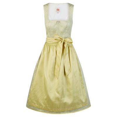 Dirndl SPIETH & WENSKY "Hendrika", Damen, Gr. 32, N-Gr, grün (hellgrün), Obermaterial: 100% Polyester PES. Futter: 95% Polyester PES. 5% Baumwolle CO. 95% Polyester PES. 5% Baumwolle CO., geblümt, festlich, modern fit, Carmenausschnitt, Kleider,...