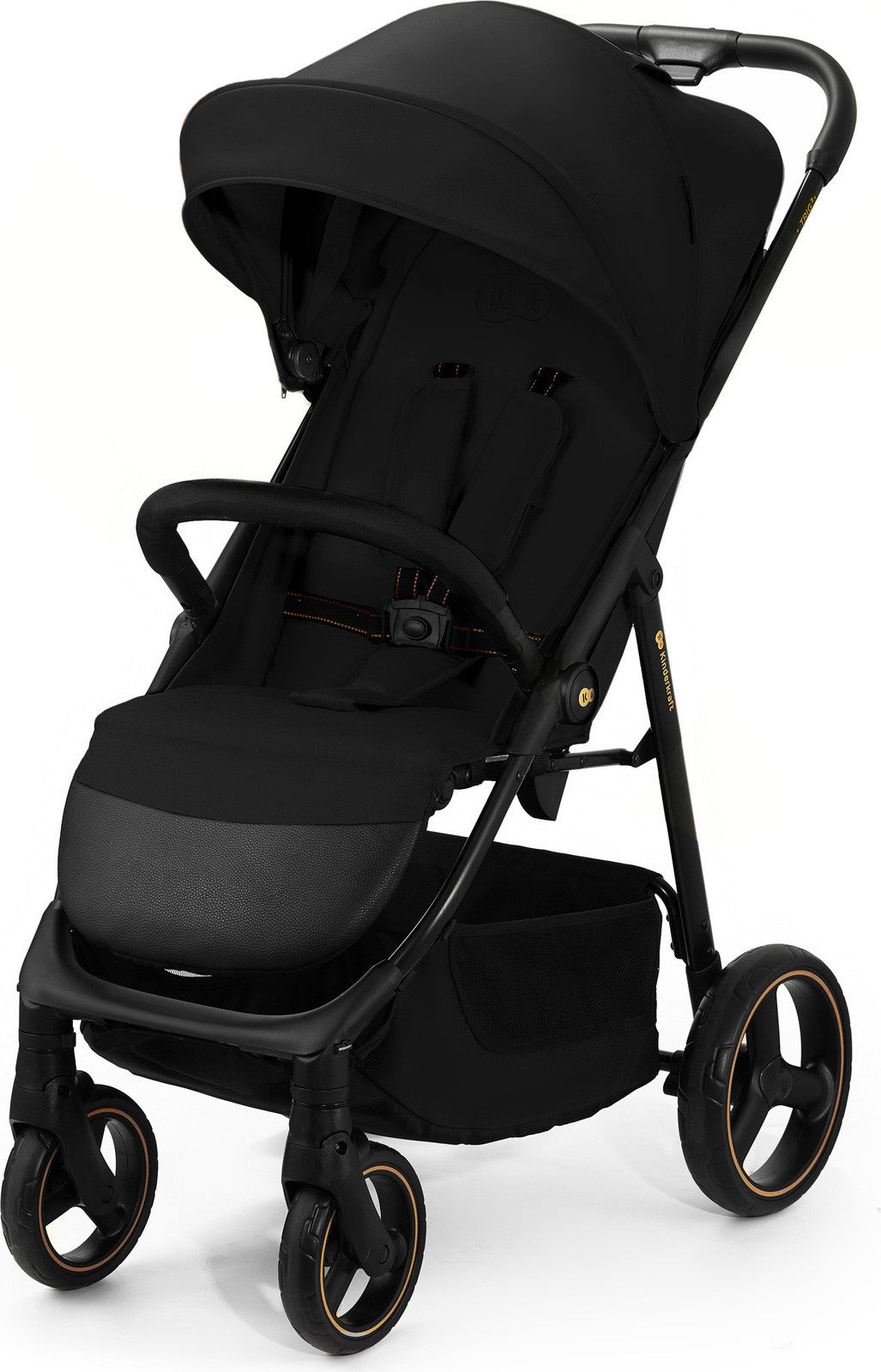 Kinderkraft Trig 3 Lichtgewicht kinderwagen met zonnescherm - Zwart