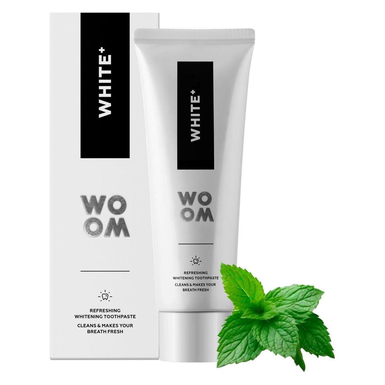 Woom Brand White+ Toothpaste No.2 Whitening - Whitening Toothpaste (75 ml) (8420075180315)