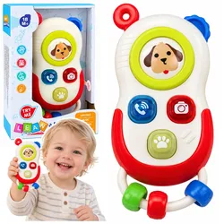 Interaktives Telefon für Kleinkinder: Bewegliche Elemente, Lichter, Geräusche