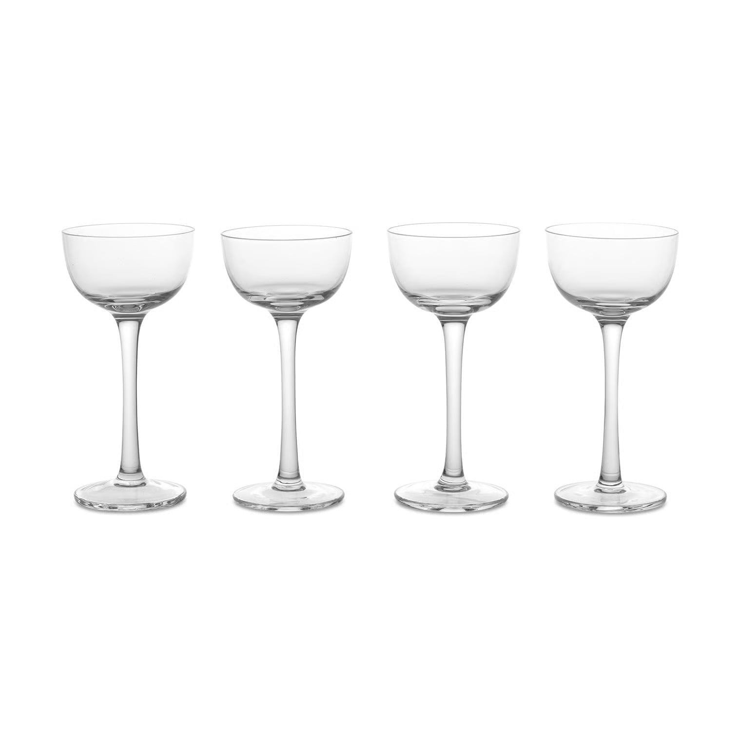 Ferm Living Host likeurglas 4-pack Duidelijk