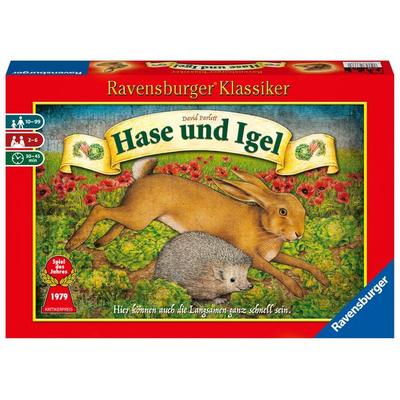 Hase und Igel - Gesellschaftsspiel & Brettspiel ab 10 Jahre