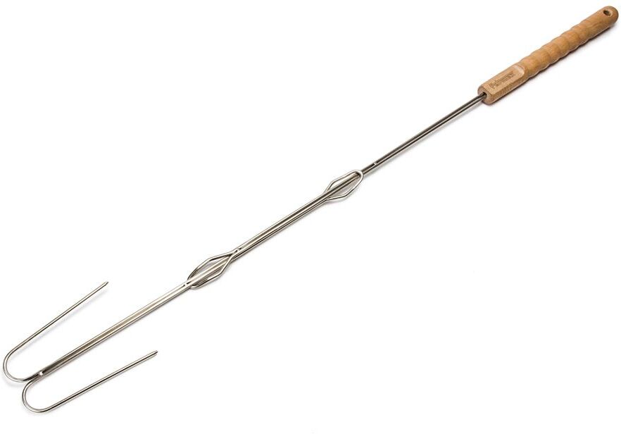 Petromax Lagerfeuer-Spieß ls2 Gabel gebogen 2 Stück