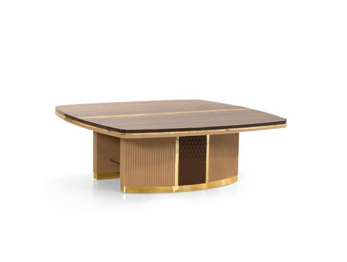 JVmoebel Couchtisch Brauner Holztisch von JVMoebel mit modernem Design (Packung)
