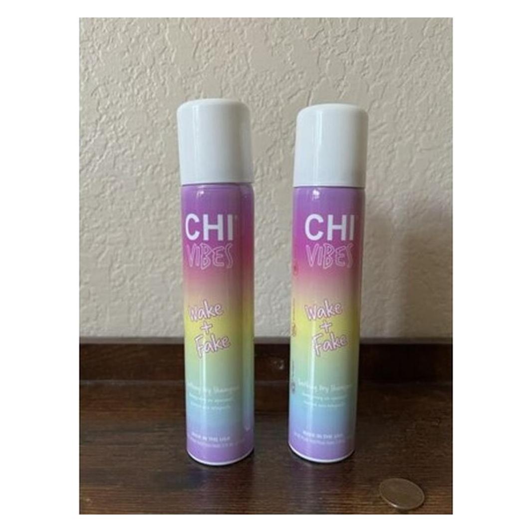 Farouk Systems CHI VIBES WAKE FAKE SOOTHING DRY SHAMPOO 2.6 oz. (Trockenshampoo, 76.89 ml) (41037110)