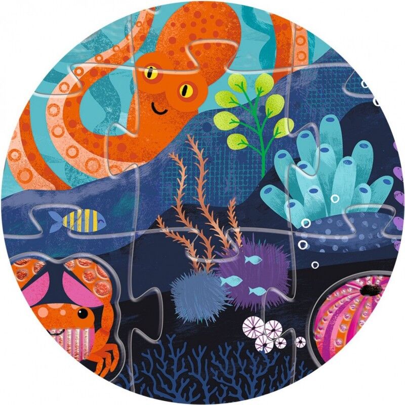 Puzzle géant 32 pcs Tactilo mer - Djeco