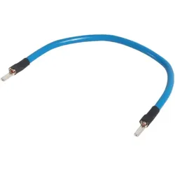 HAGER Verdrahtungsbrücke 1ph 250mm 10qmm K67A 50A Stift isol bl
