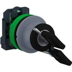 Schneider Electric XB5FGCUST01 Schlüsselschalter, Harmony XB5F, Kunststoff, 30mm, Komplettgerät, kundenspezifisch via Konfigurator