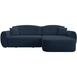 ECKSOFA Avessio Dunkelblau