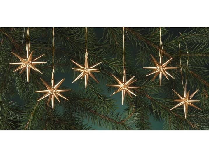 Christbaumschmuck ALBIN PREISSLER aus Holz, Handwerkskunst aus dem Erzgebirge , gold (goldfarben), Ø:7cm, Holzwerkstoff, Weihnachtsbaumschmuck, Christbaumschmuck, Weihnachtsdeko