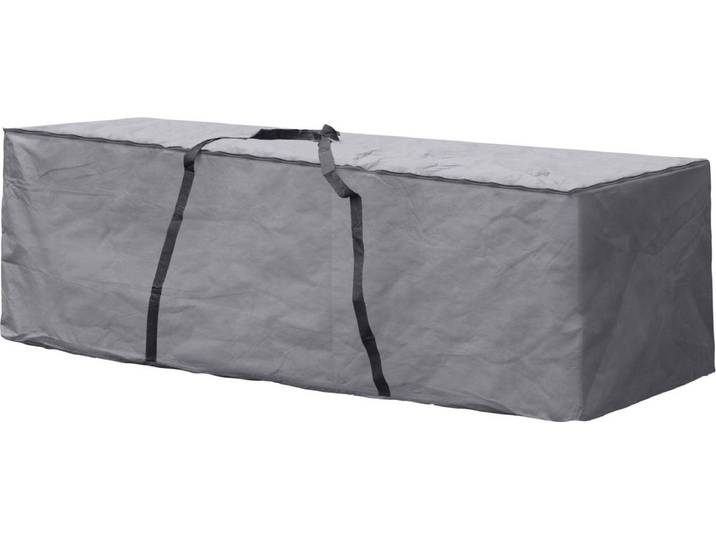Perel Opbergtas XL\, beschermhoes voor kussens\, kussentas\, hoes tuinkussens\, transporttas loungekussens\, opbergzak tuinmeubelkussens\, ligkussens\, waterdicht\, uv-bestendig\, 200 cm x 75 cm x 60 cm
