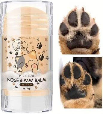 Inspired Finds Dog Nose & Paw Balm 45g Pet Paw Protector & Moisturizer For Dogs & Cats Dog Nose & Paw Balm 45g Pet Paw Protector & Moisturizer For Dogs & Cats