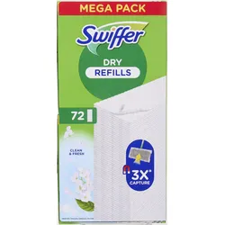Swiffer DRY REFILLS - 72 Bodentücher CLEAN & FRESH