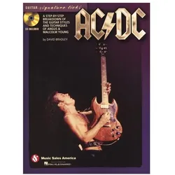 AC/DC - Guitar Signature Licks: A Step-By-Step Breakdown of the Guitar Styles and Techniques of Angu, Fachbücher von David Bradley