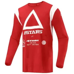 Alpinestars, Herren, Velotrikot, Jersey Techdura Red (L), Rot, L