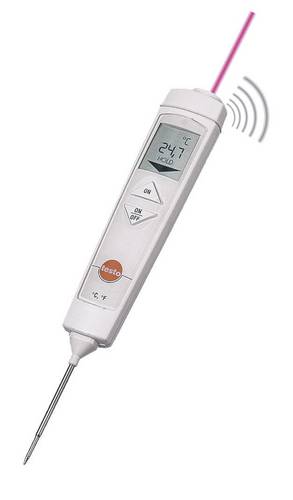 Testo 826-T4 Infrarot-Thermometer Optik 6:1 -30 - +300°C Kontaktmessung