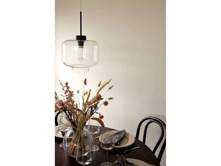 Ritz Suspension Clear - Globen Lighting - Salon / séjour - Verre
