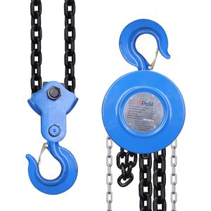 Pallit Kettenzug 10005211 CHAIN-L, Flaschenzug, 5000kg Tragkraft, manuell, Hubhöhe 2,5m
