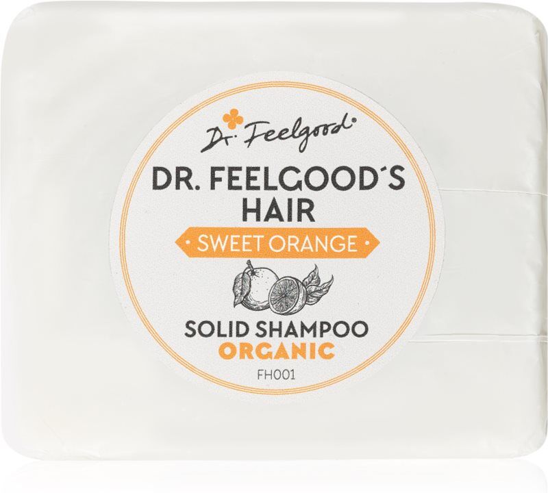 Dr. Feelgood Sweet Orange shampoing solide bio 100 g