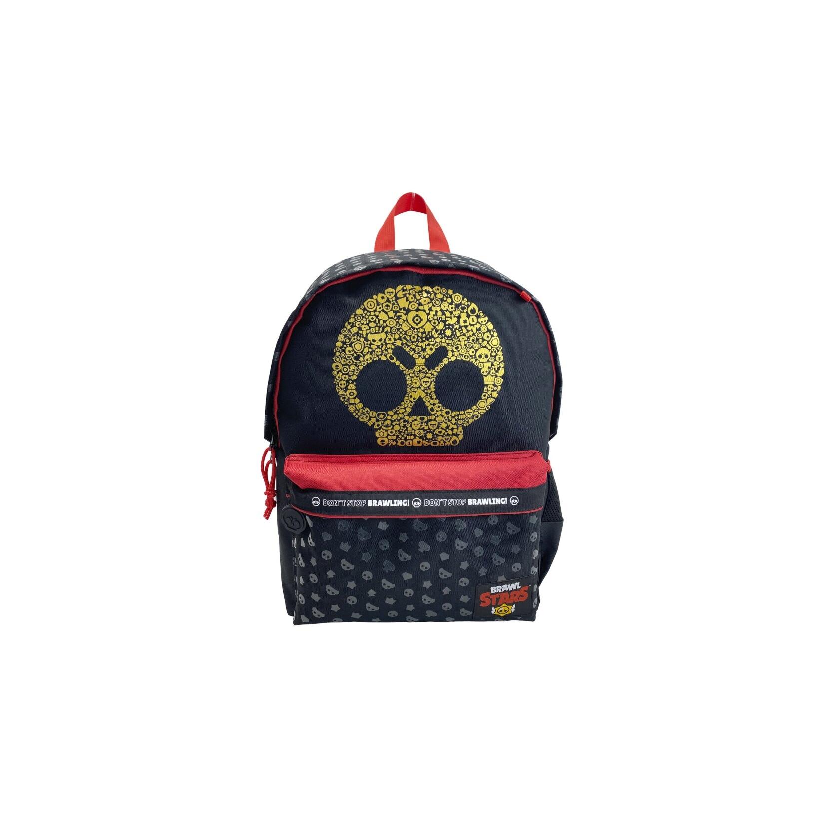 Schulrucksack 40 x 32 x 15 cm Rucksack mit 2 Fächern und Seitentaschen