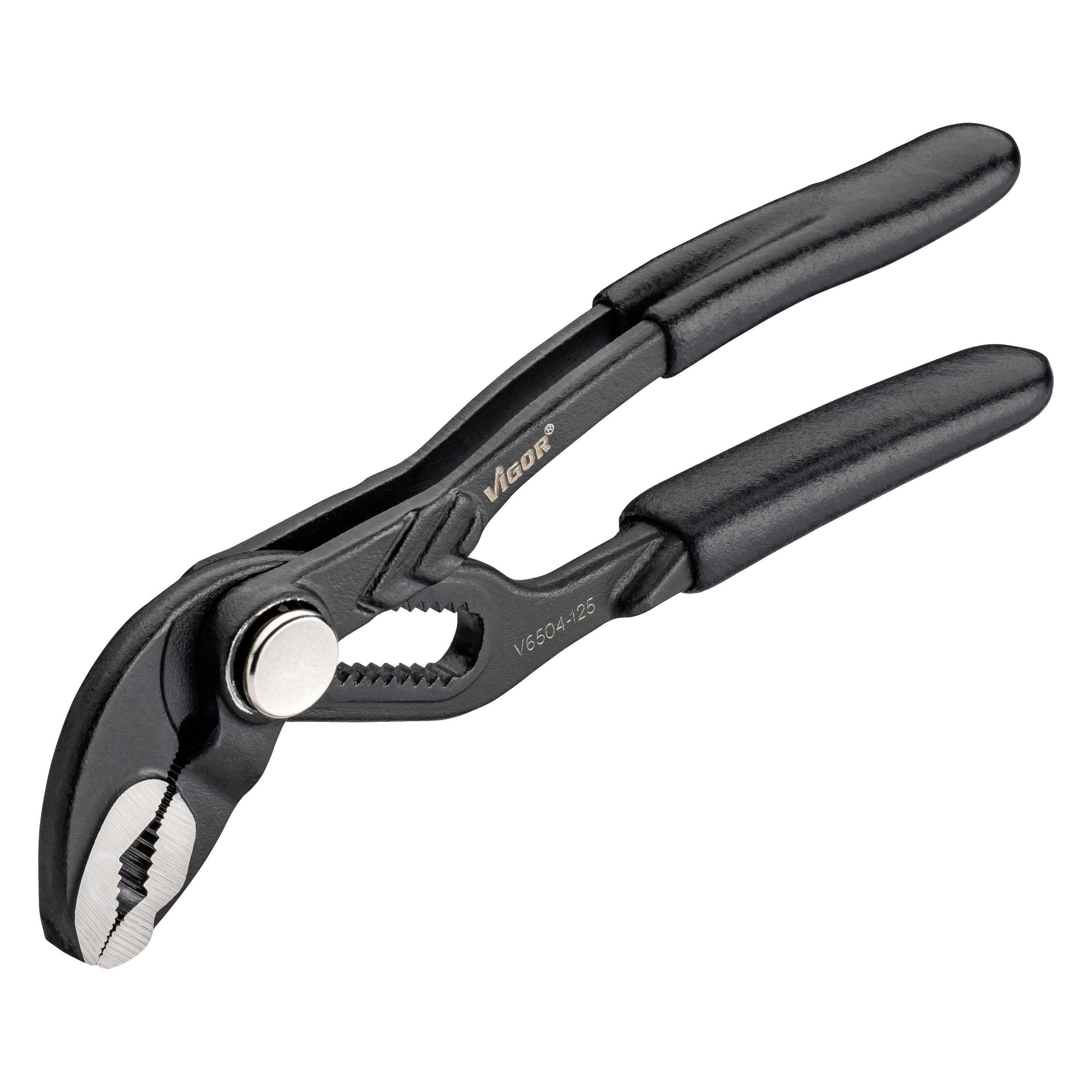Vigor VI V6504-125 - Universalzange mit Druckknopf (125 mm) (V6504-125)