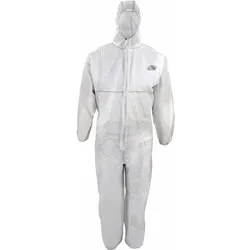 Covertex, Schutzanzug + Arbeitsoverall, Schutzoverall Grösse XXXL weiss PSA-Kategorie III (3XL)