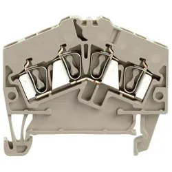 Weidmüller, Kabelverbindung, Reihenklemme,ZDU 2,5-2/4,Beige