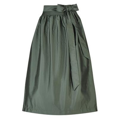 Dirndl SPIETH & WENSKY "Spieth & Wensky Dirndlschürze TM Karmin", Damen, Gr. 38, grün, festlich, modern fit, Kleider, hochwertige Wechselschürze