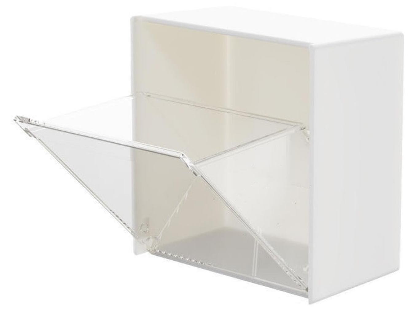 Dripio Wandopslagbox van kunststof, transparant