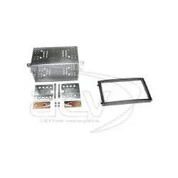 ACV 381275-02 Doppel-DIN Radioblende Komplettset SsangYong Rexton II schwarz
