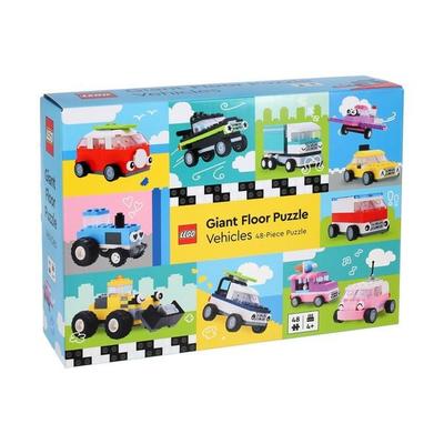 48-Piece Giant Floor Puzzle: Vehicles